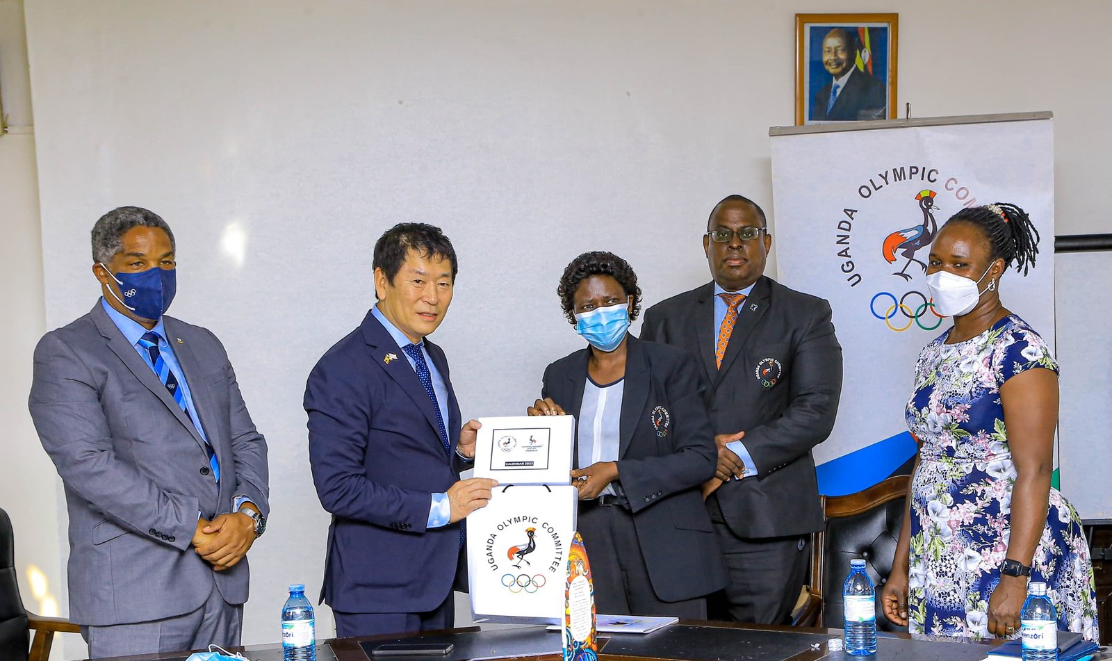 Olympic Gymnast Frederick Richard Visits Uganda