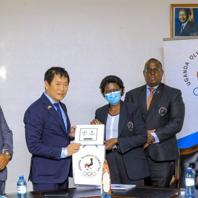 Olympic Gymnast Frederick Richard Visits Uganda